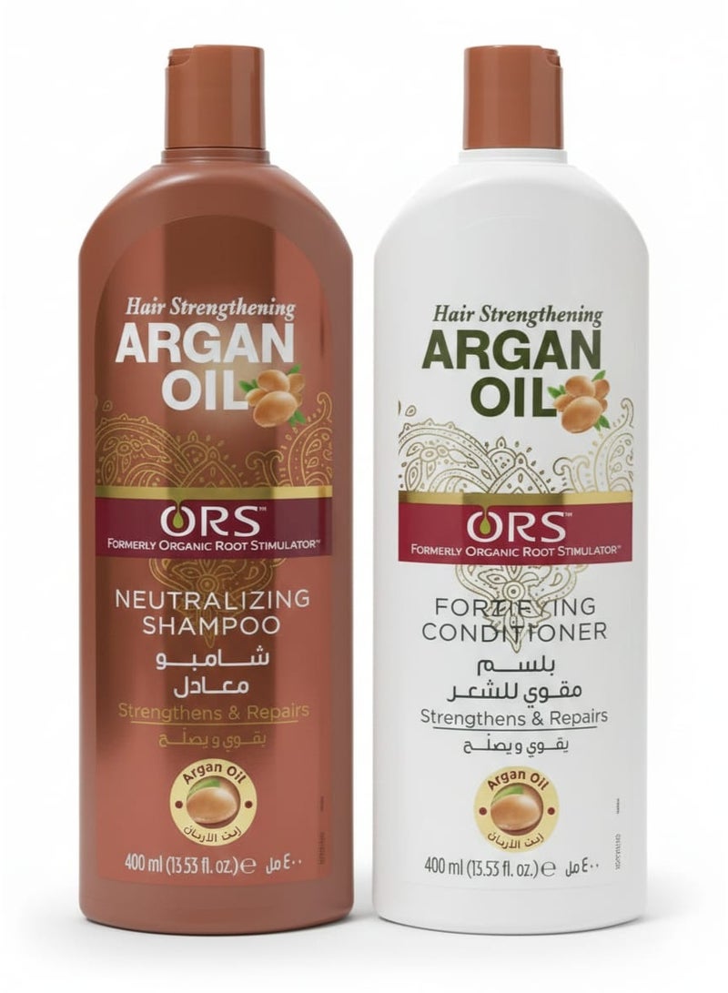 ORS Shampoo 400ml + Conditioner 400ml